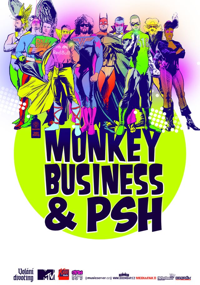 Monkey Business a PSH přichystali společnou show a vyrážejí na turné